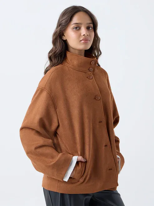 Tan Suede Jacket