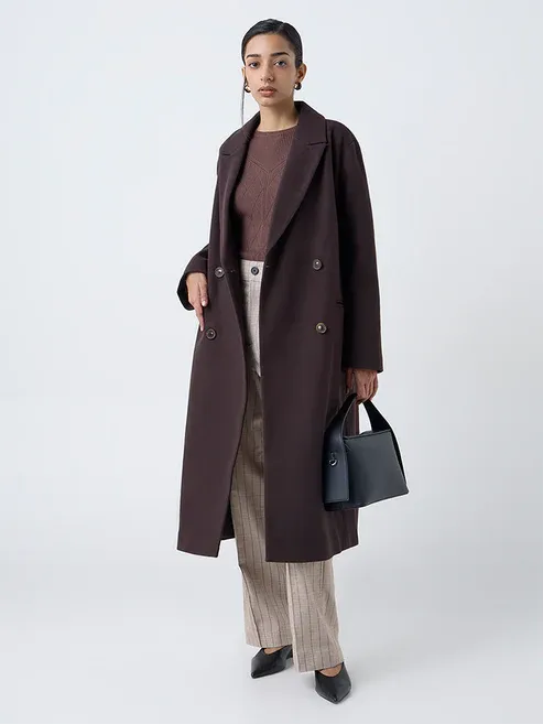 Dark Brown Solid Coa