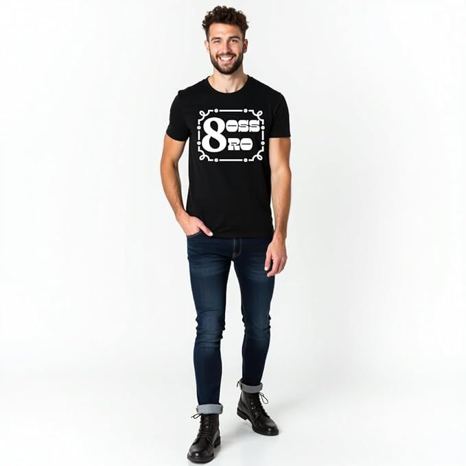 Black Sports T-Shirt for Men