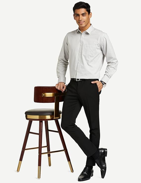Symbol Men's Stretchable Formal Pants