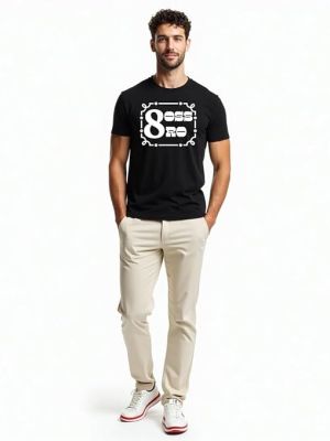 Black Sports T-Shirt for Men