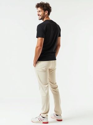 Black Sports T-Shirt for Men