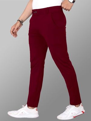Men's Stretchable Stretchable Formal Pant Trousers
