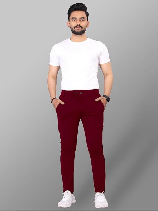Product Men's Stretchable Stretchable Formal Pant Trousers Image