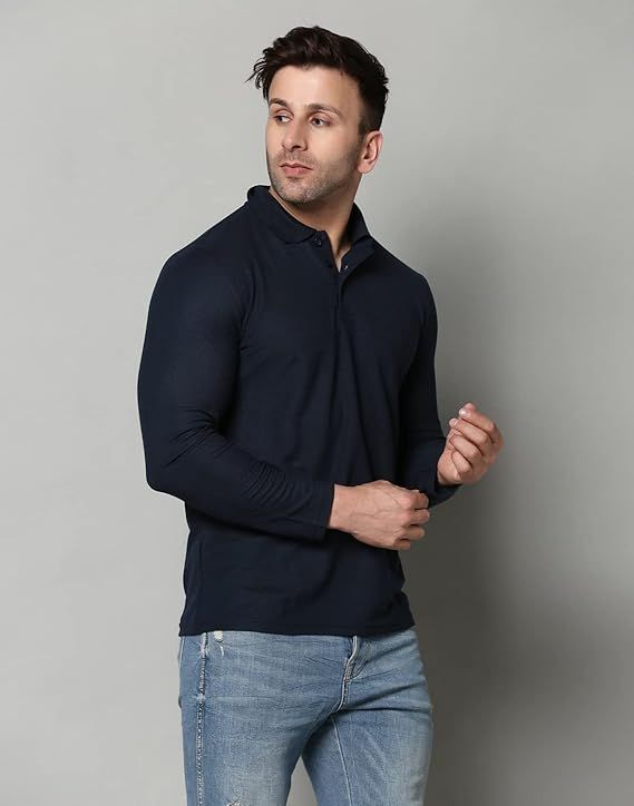 Solid Full Sleeve Men's T-Shirt
