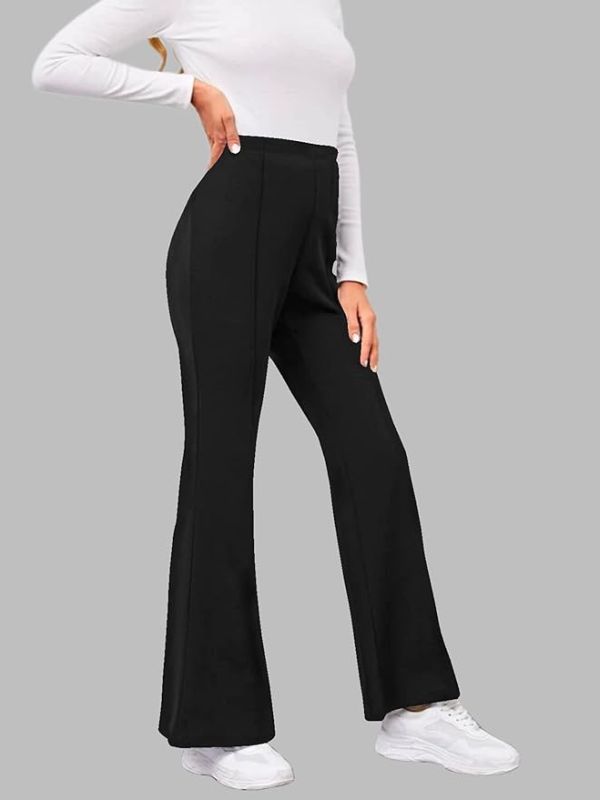 Product Women's Bell Bottom High Waist Trouser Image